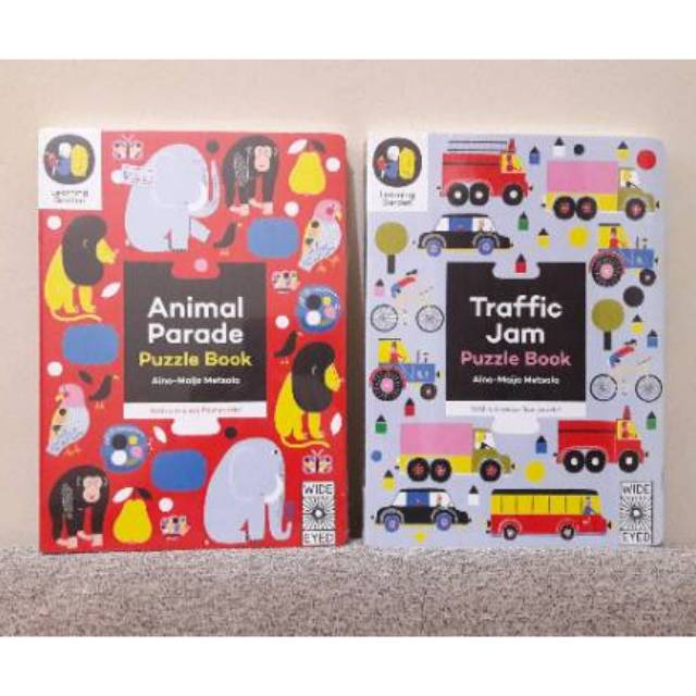 Puzzle Book Series: Animal Parade Puzzle Book / Traffic Jam Puzzle Book