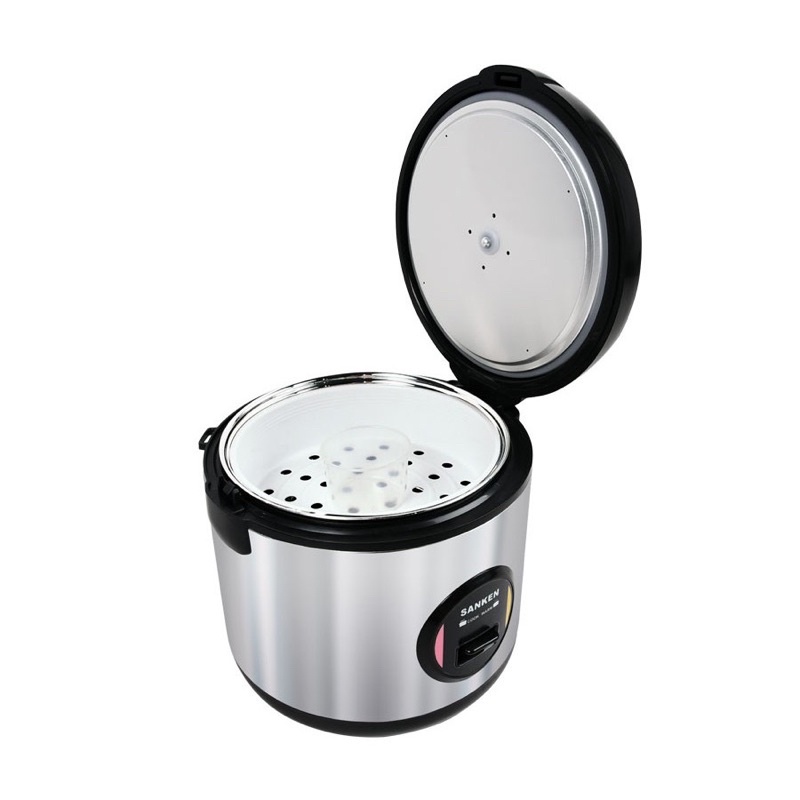 SANKEN RICE COOKER SJ2500 SJ 2500 SJ-2500 BK [STAINLESS] HITAM