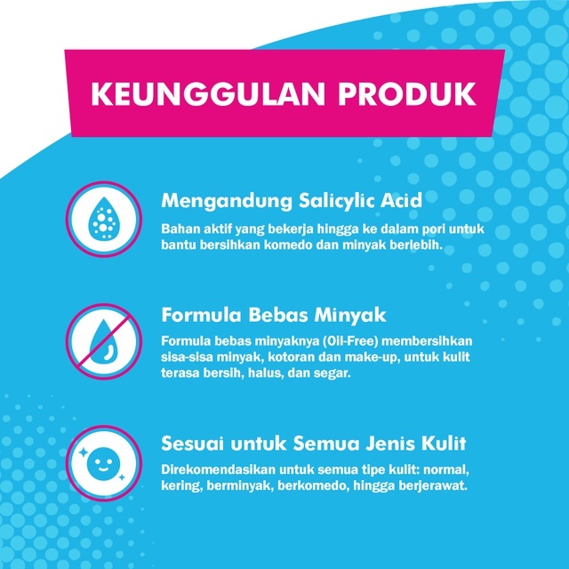 Clean &amp; Clear Oil Control Toner Perawatan Pembersih Penyegar Wajah 100ml