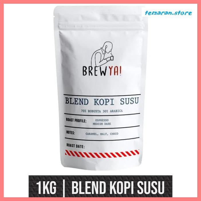 

Kopi- BLEND KOPI SUSU | BIJI KOPI ESPRESSO UNTUK KOPI SUSU KEKINIAN 200 Gram -Biji-Kopi.
