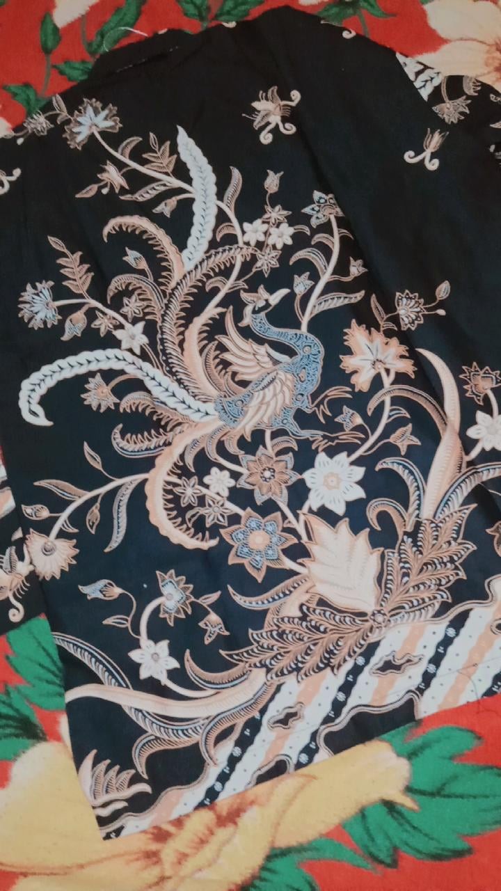 Batik Pria  Asli Solo Lengan Panjang Lapis Furing