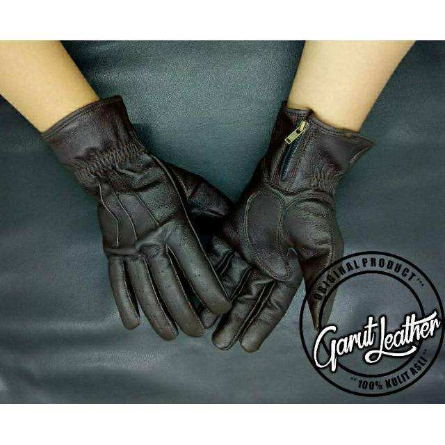 Sarung Tangan Kulit Asli - Sarung Tangan kulit Garut - Glove leather