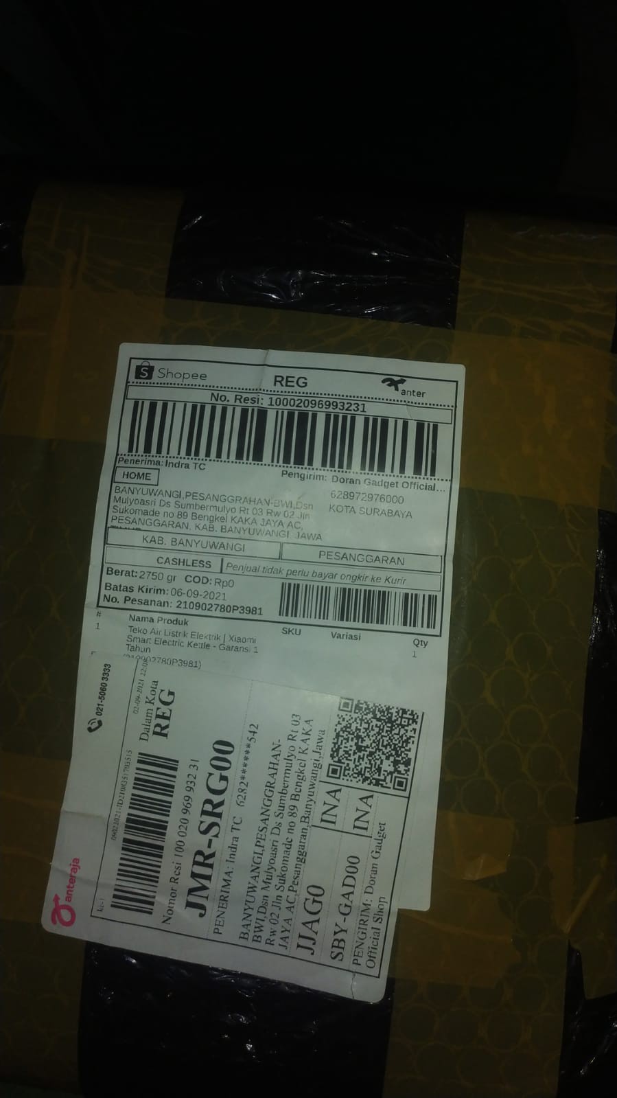 Teko Air Listrik Elektrik | Xiaomi Smart Electric Kettle - Garansi 1 Tahun