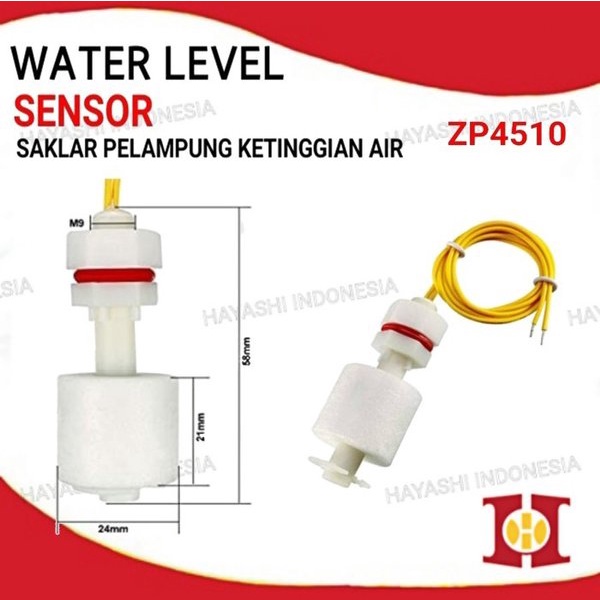 Water Level Float Sensor Switch Saklar Pelampung Ketinggian Air Tangki
