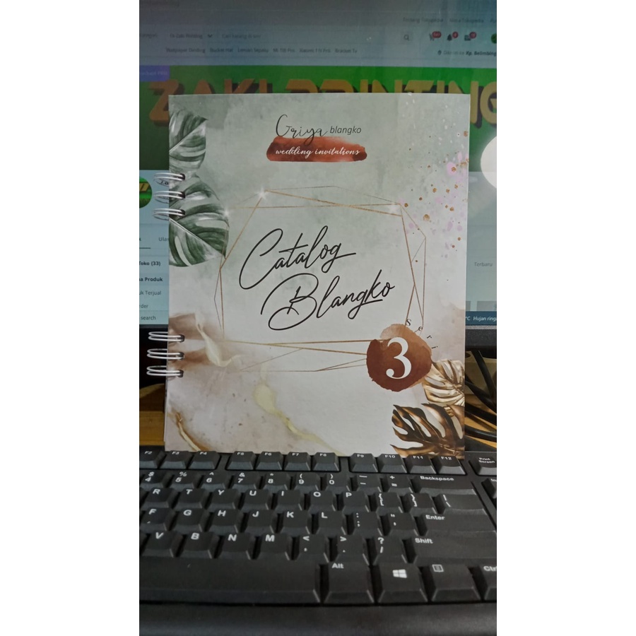 Katalog Blangko Undangan Griya Seri 3 Free File Setting