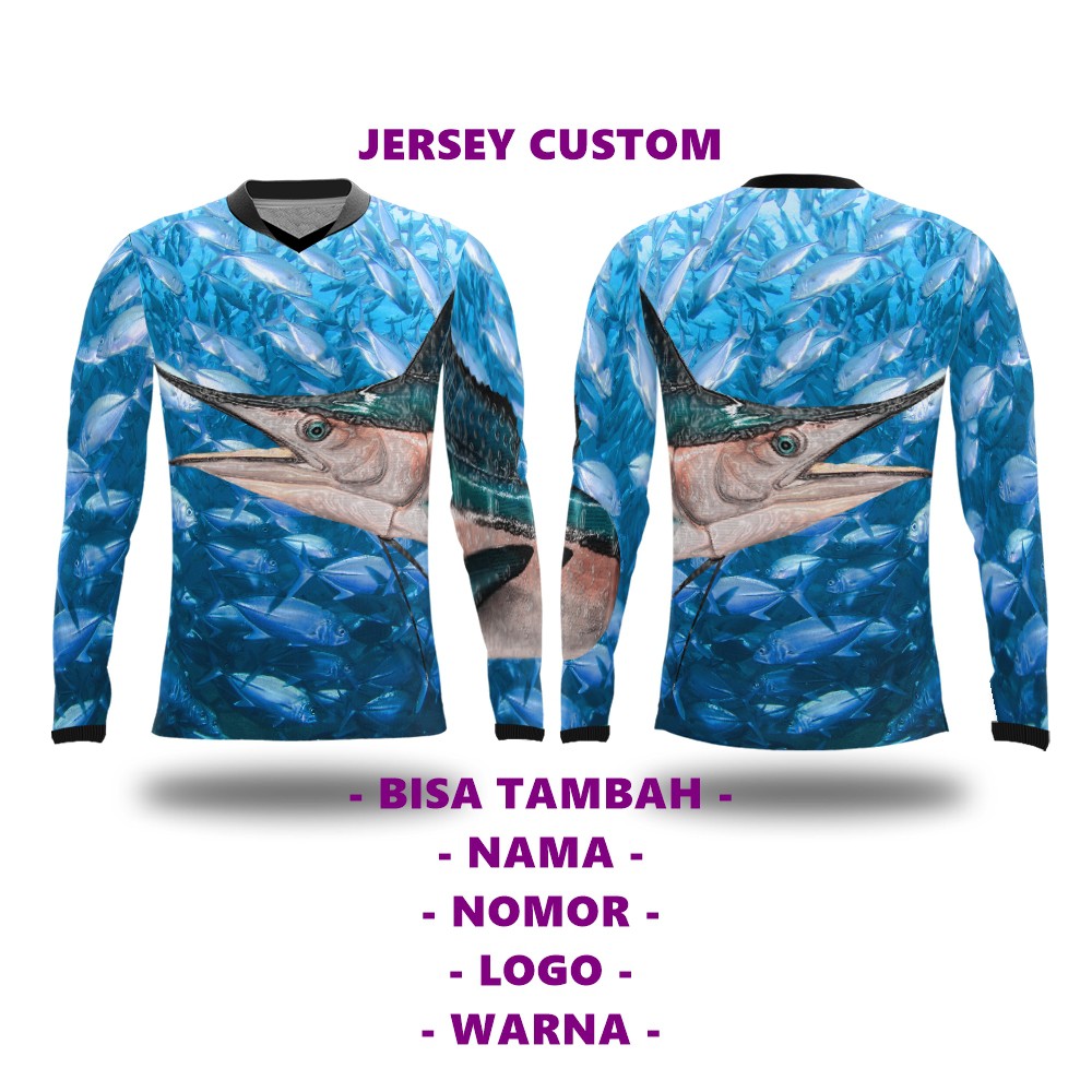 Jersey Custom Premium Mancing Mania Mancing Memancing EMNFP-20