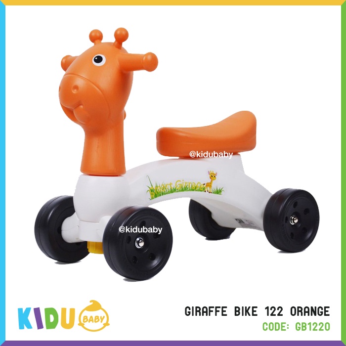 Labeille Smart Giraffe Rabbit Sheep Air Force Train Bike Sepada Anak Balance Bike Kidu Baby