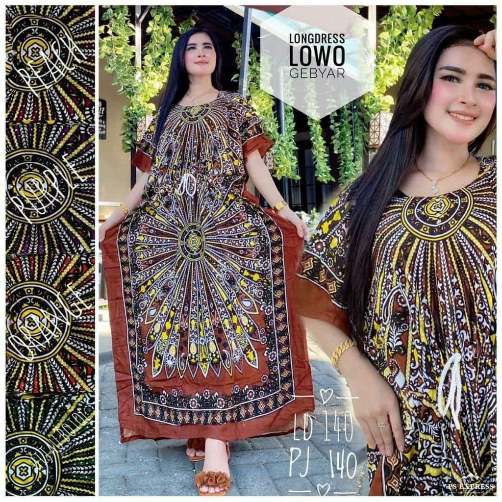 Daster Lowo Jumbo Longdres Pusaka Jaya Terbaru Harga Promo