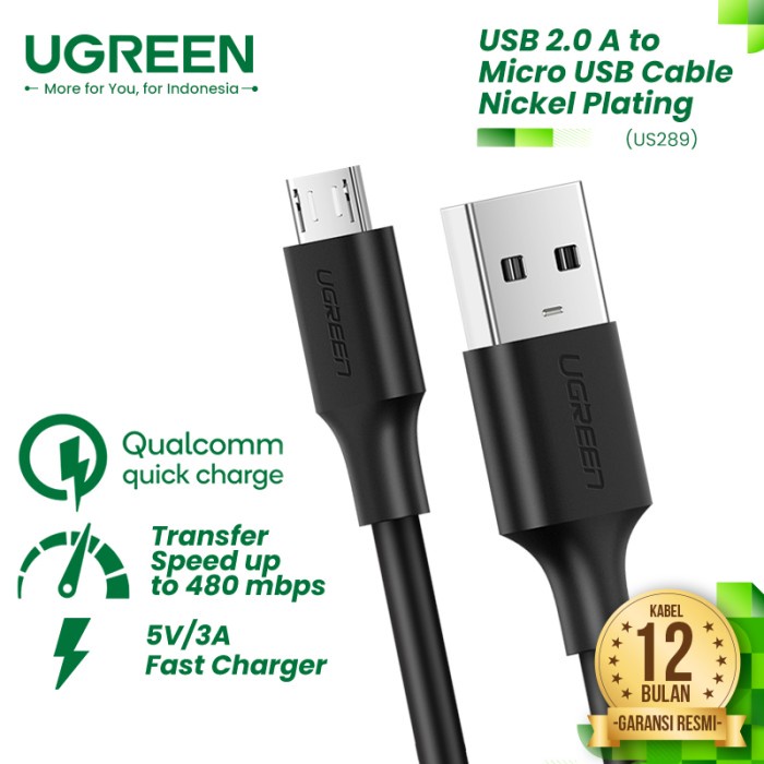 UGREEN Kabel Micro USB (Fast Charging) - US289