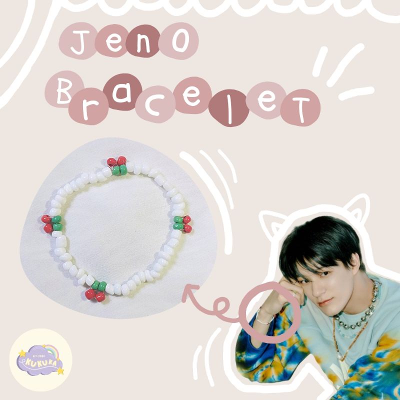[KUKUKA] JENO NCT Beads Bracelet