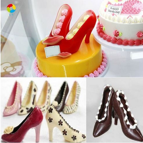 3D Plastic Mold Fondant Cake Decoration - High Heel Shoe