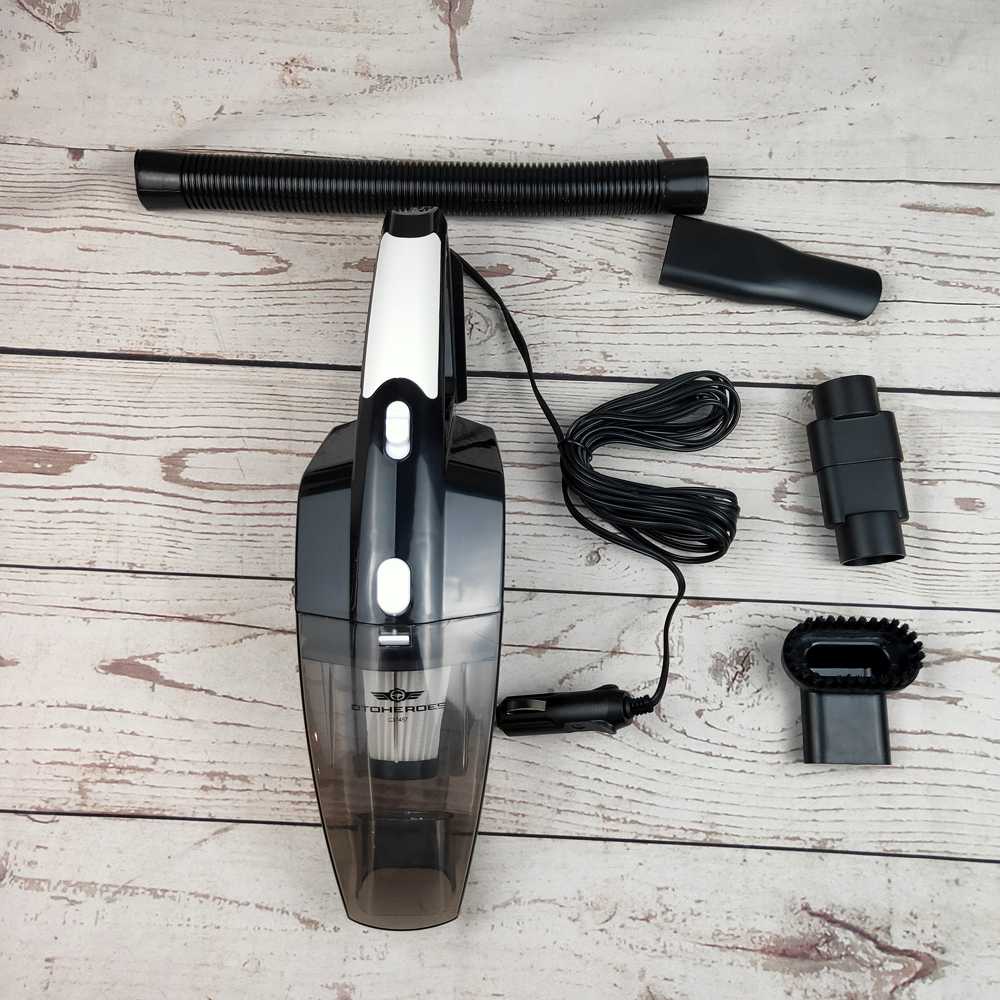 OTOHEROES Vacuum Cleaner Penyedot Debu Mobil 120W LED Light - C37457