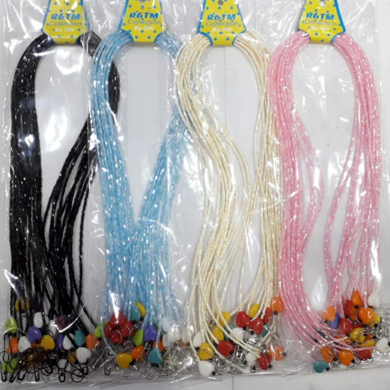 Kalung Strap Masker PAYET 12buah Kulakan Grosir