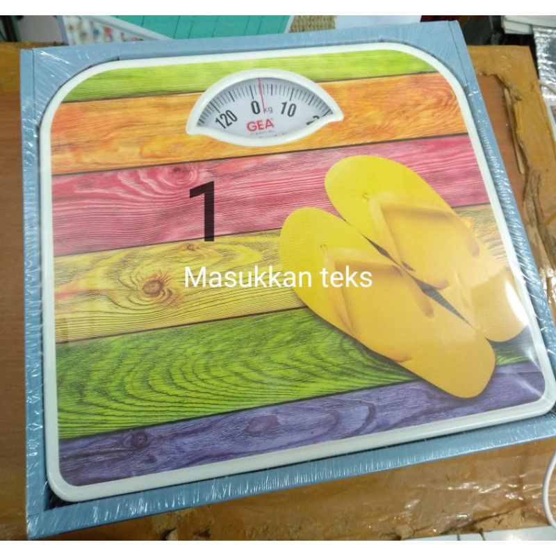 Timbangan badan manual jarum/Timbangan GEA