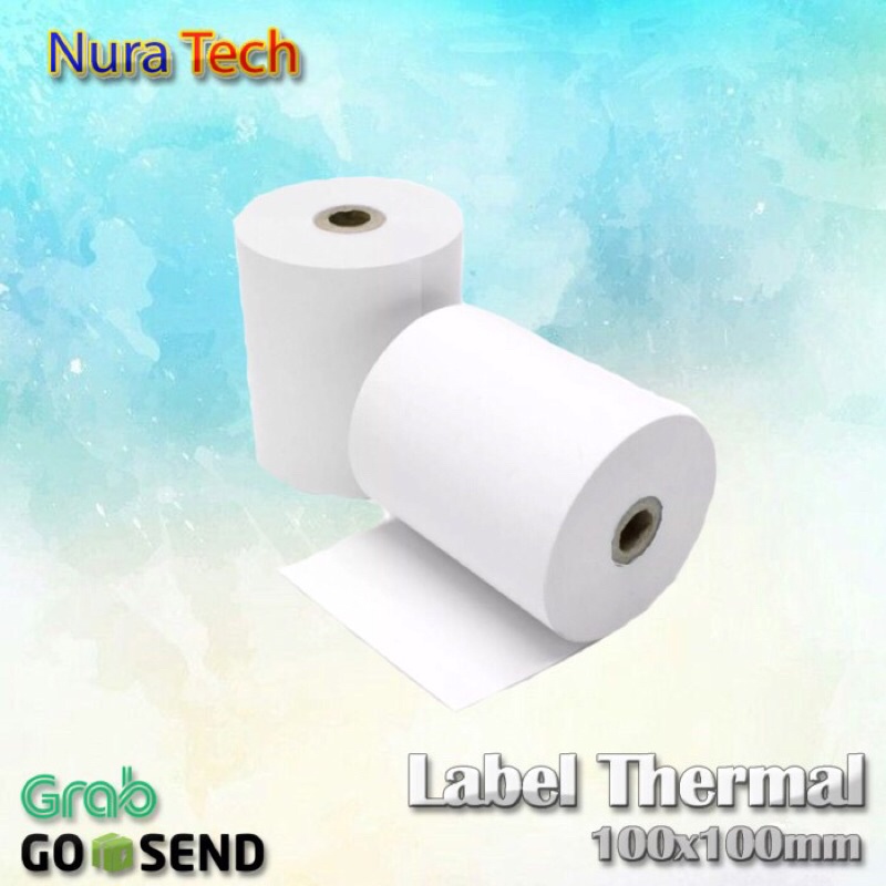 

Label barcode sticker thermal 100x100 100x100mm 100 x 100 10x10cm 10cmx10cm