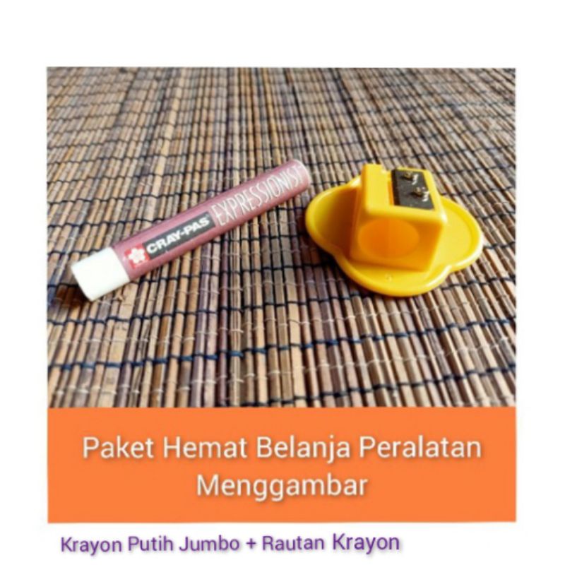 

Rautan Krayon Lubang Super Besar Giotto Dan Krayon Putih Sakura Cray Pas Expressionist Peralatan Menggambar