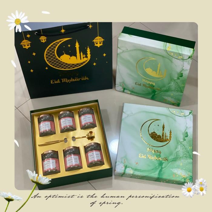 

Realfood Hampers Ramadhan / Lebaran / Idul Fitri isi 6 Jar ( walet ) Best Seller