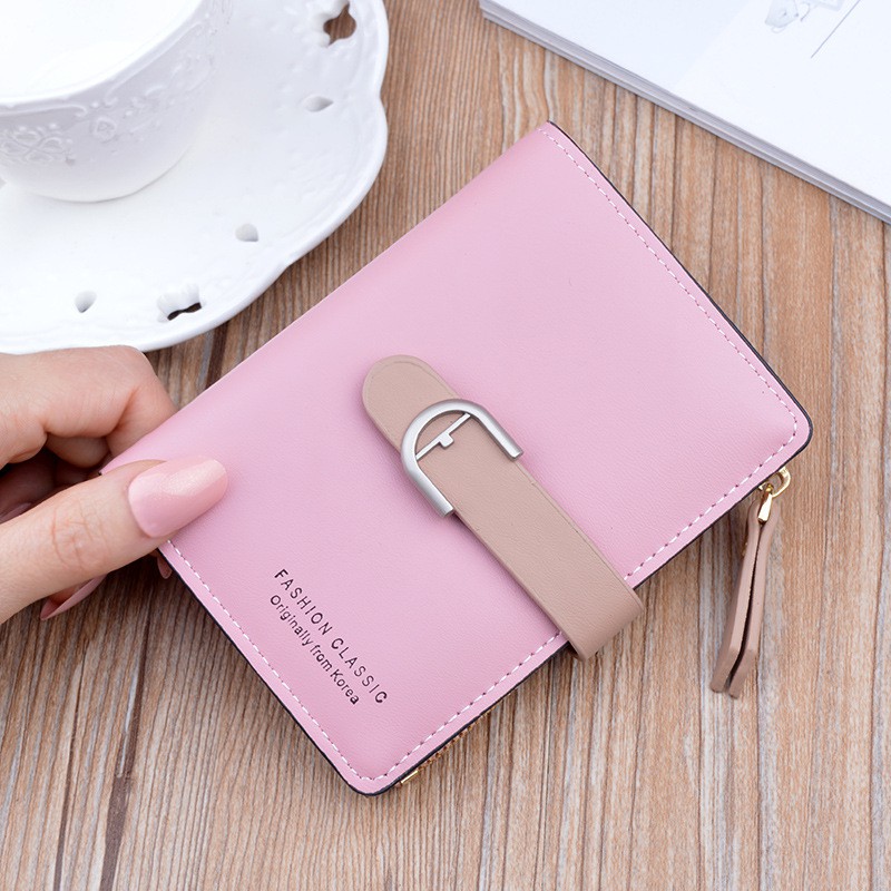 DOMPET LIPAT WANITA KULIT PREMIUM HASSE HIJAU IMPORT KOREA MURAH FASHION BATAM TERBARU ABG PESTA ORI