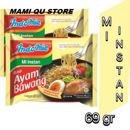 

Indomie Ayam Bawang mi instan 69 GRAM