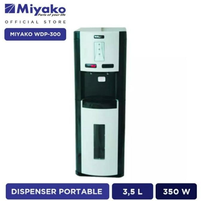 Water Dispenser Miyako WDP 300 Miyako Dispenser Galon Bawah Hot Cool