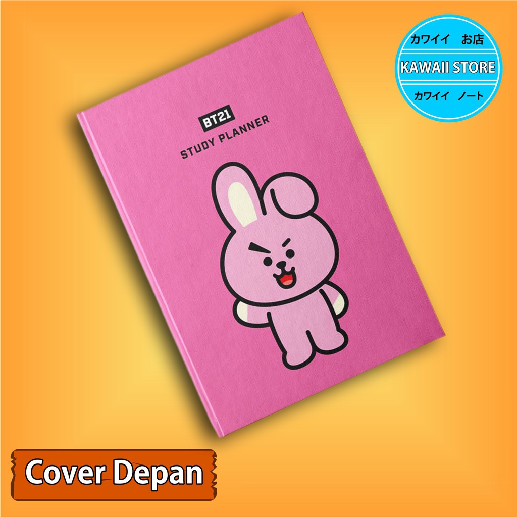 

Notebook / Pocket book Hard Cover KPOP BT21 COOKY uk A5 & A6 / Notes Book