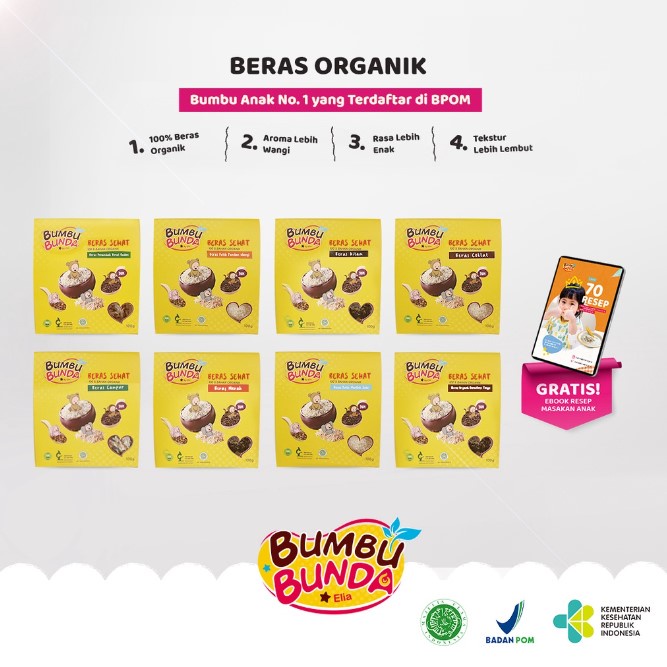 Bumbu Bunda by Elia Beras Penambah BB MPASI - Beras Penambah BB