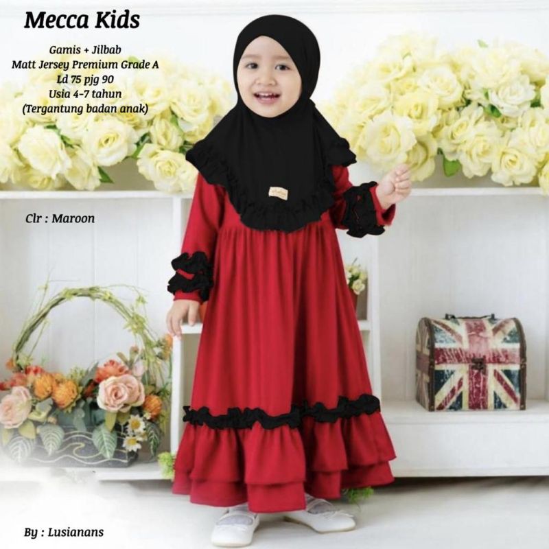 Mecca Kids Gamis + Jilbab by Lusianans
