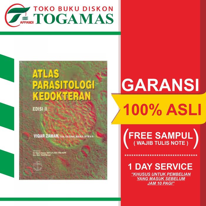 ATLAS PARASITOLOGI KEDOKTERAN ED. 2 [HC]