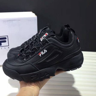 fila sneakers black