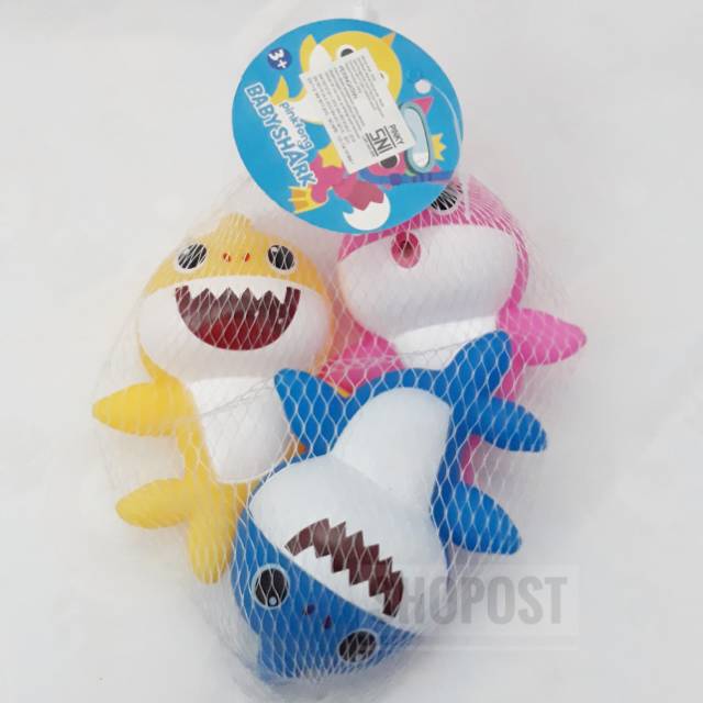 Mainan Baby Shark Pencet Bunyi Set Anak Bayi-3