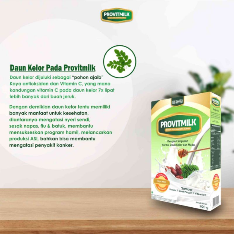 PROVITMILK Susu Etawa Platinum | paru paru sehat | nyeri sendi | tulang kropos