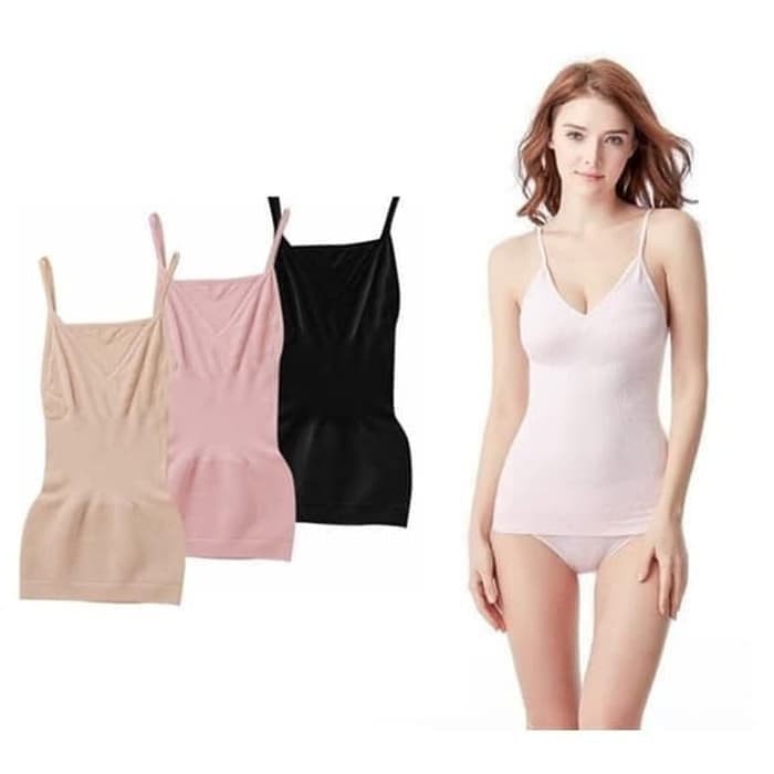 JAPAN MUNAFIE ATASAN SLIM CLOTH CAMI SHARPER - ATASAN MUNAFIE