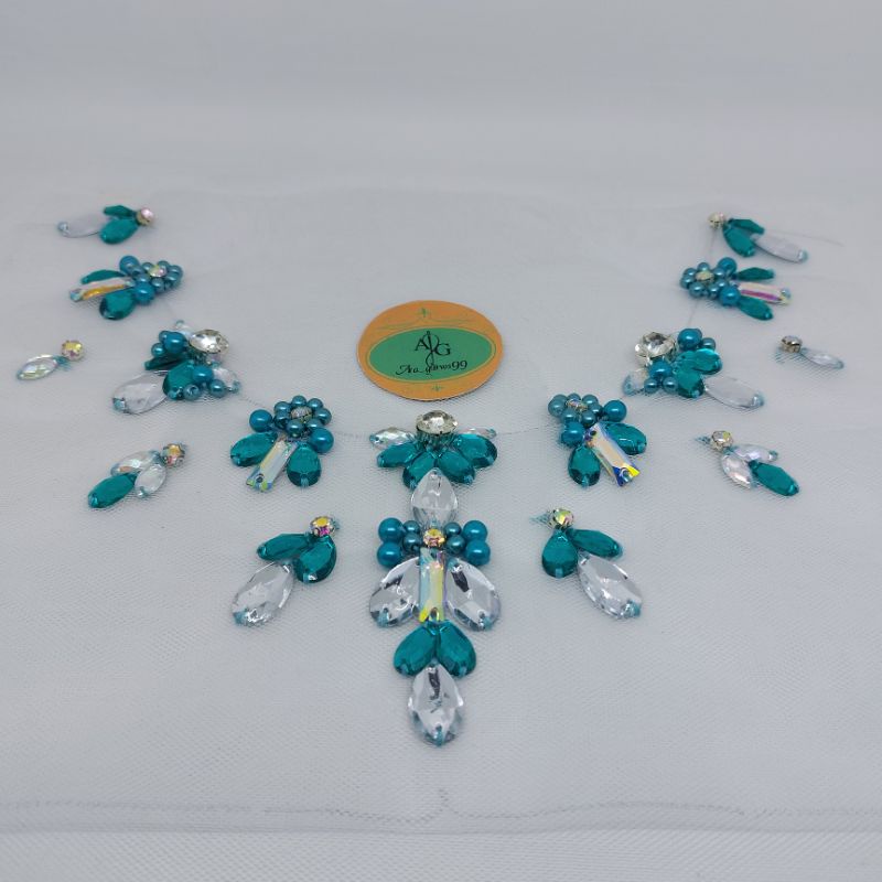 payet rangkai leher/ payet rangkai jahit/payet mutiara berat sintetis/payet diamon resin/payet cangk