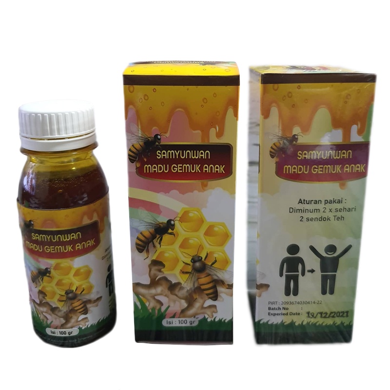 Suplemen Madu Vitamin Obat Penambah Selera Nafsu Makan Penggemuk Berat Badan Samyun Wan Samyunwan