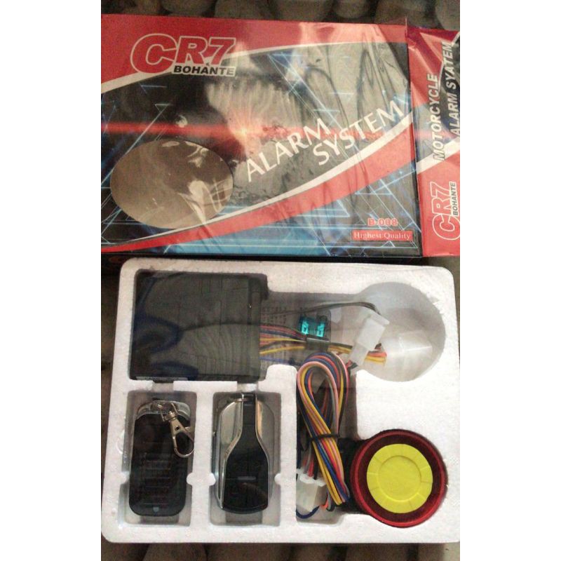 Alarm Remot Motor Bohante Cr7