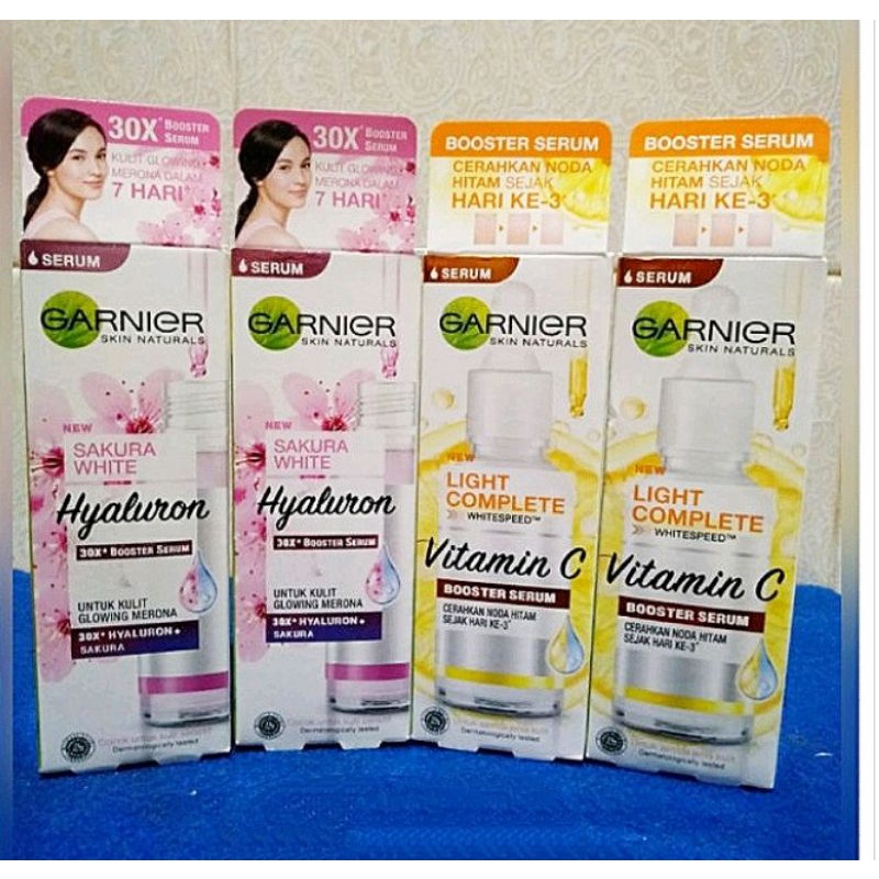 [HARGA PROMOSI] GARNIER BOOSTER SERUM SAKURA WHITE / BRIGHT COMPLETE VITAMIN C 30 ML