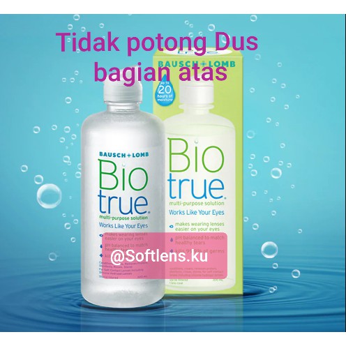 Biotrue 300ml / Bio True 300ml / bio true cairan softlens