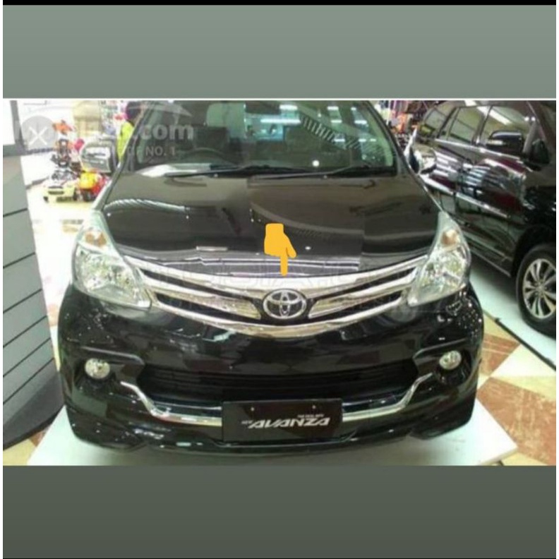 List kap mesin / List crome kap mesin all new avanza 2012/2015 original