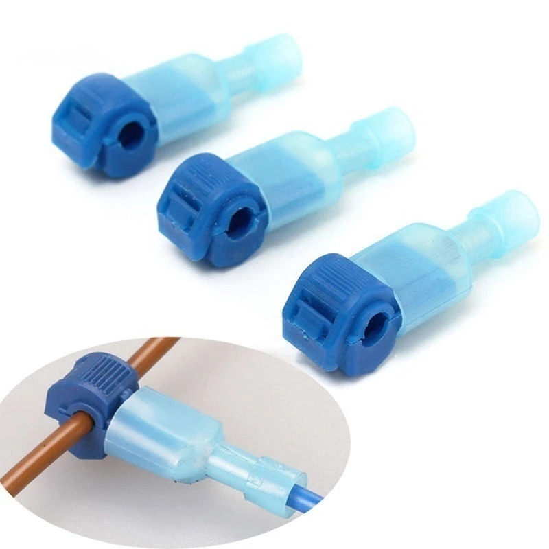 [1PC Quick Electrical Cable Connectors ][ Snap Splice Lock Wire Terminal Crimp Wire Connector][ T Tap Ternimal Clip][ Waterproof Electric Connector]