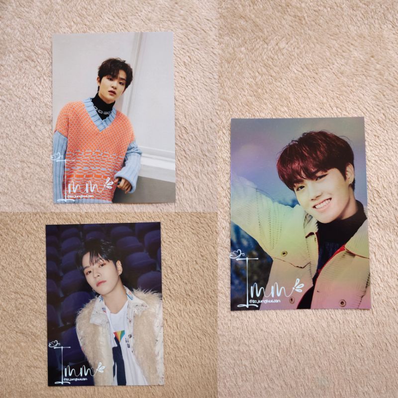postcard treasure jihoon jaehyuk jikjin era & doyoung Fa
