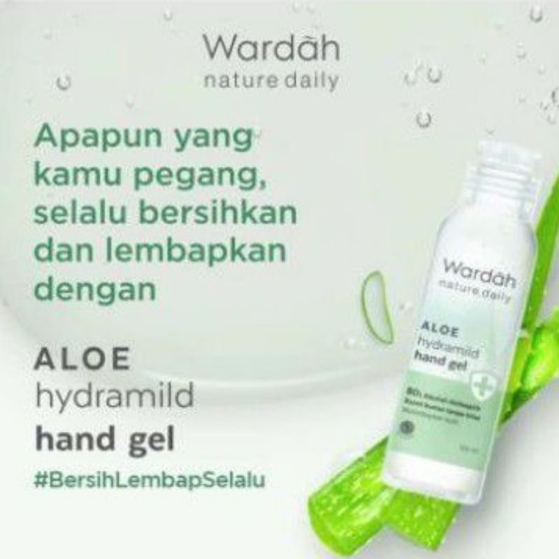 Wardah Hand Gel 100ml Exp April 2023