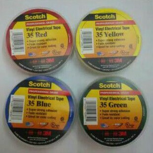 3M isolasi scotch 35/isolasi scotch 35 vinyl electrical tape ORI 3M
