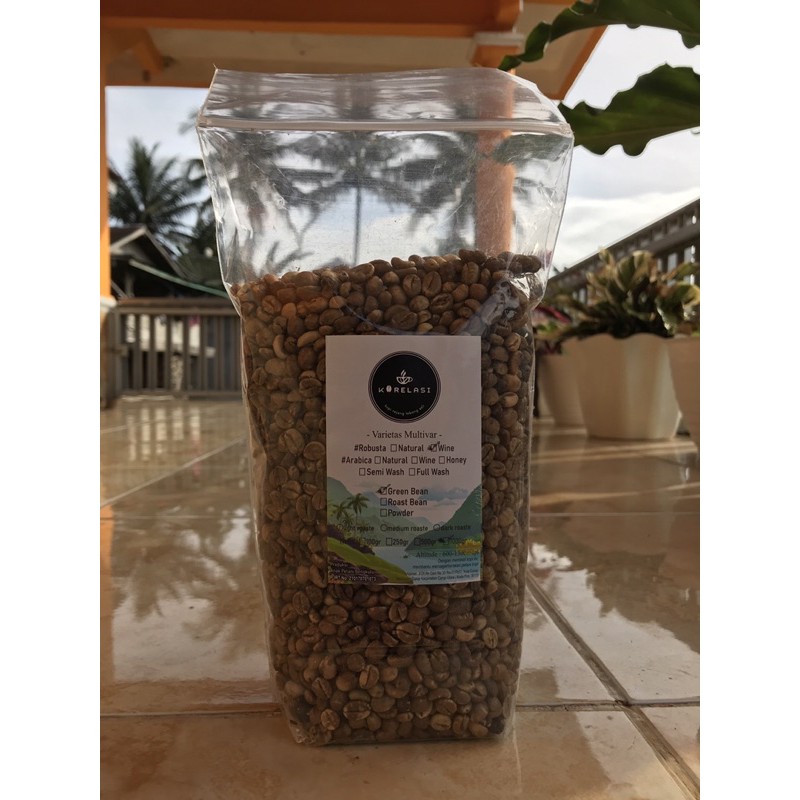

Wine Robusta - “Green Beans” / 1kg