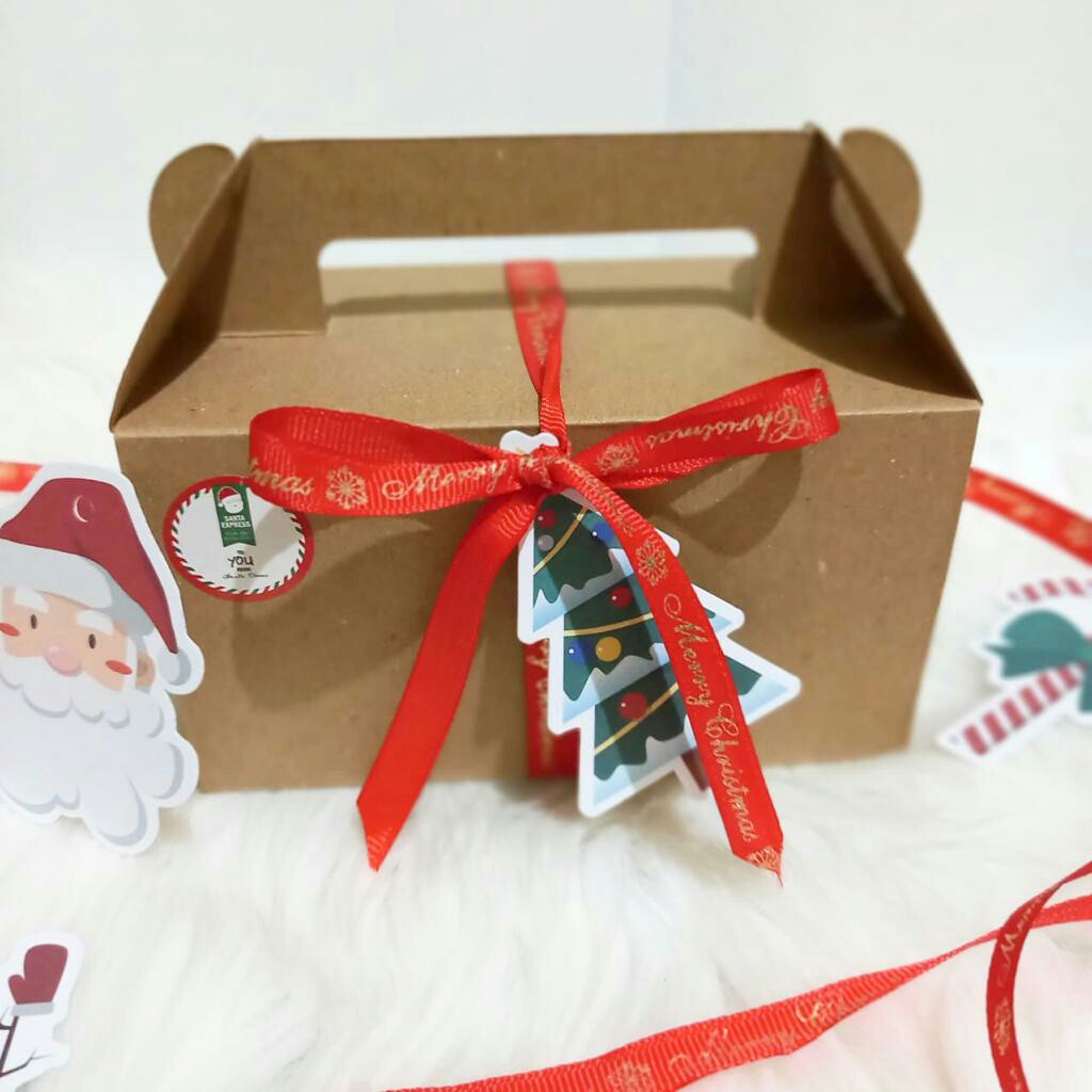 Handle Box 14x7,8x8 Isi 20pcs / Box Cupcake / Dus Cake / Kotak Cupcake Isi 2