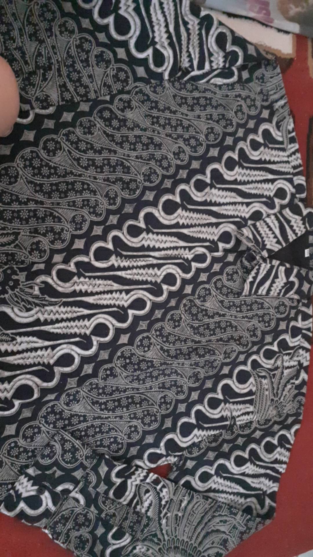 Ajisaka Parang Lawasan Kemeja Batik Pria Katun Sragenan Full Furing