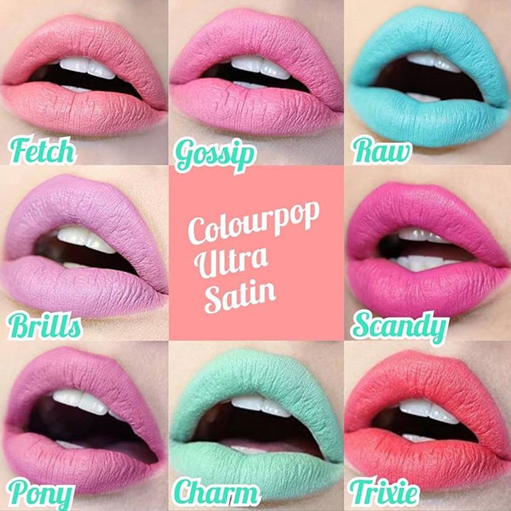 SALE COLOURPOP SATIN LIPPIE STIX