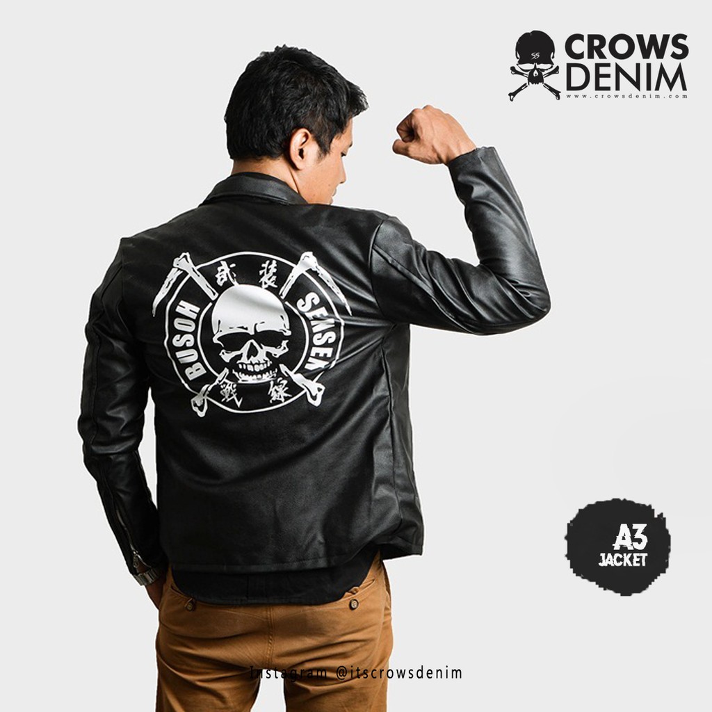 Jaket Crows Zero TFOA Hideto Bando A3