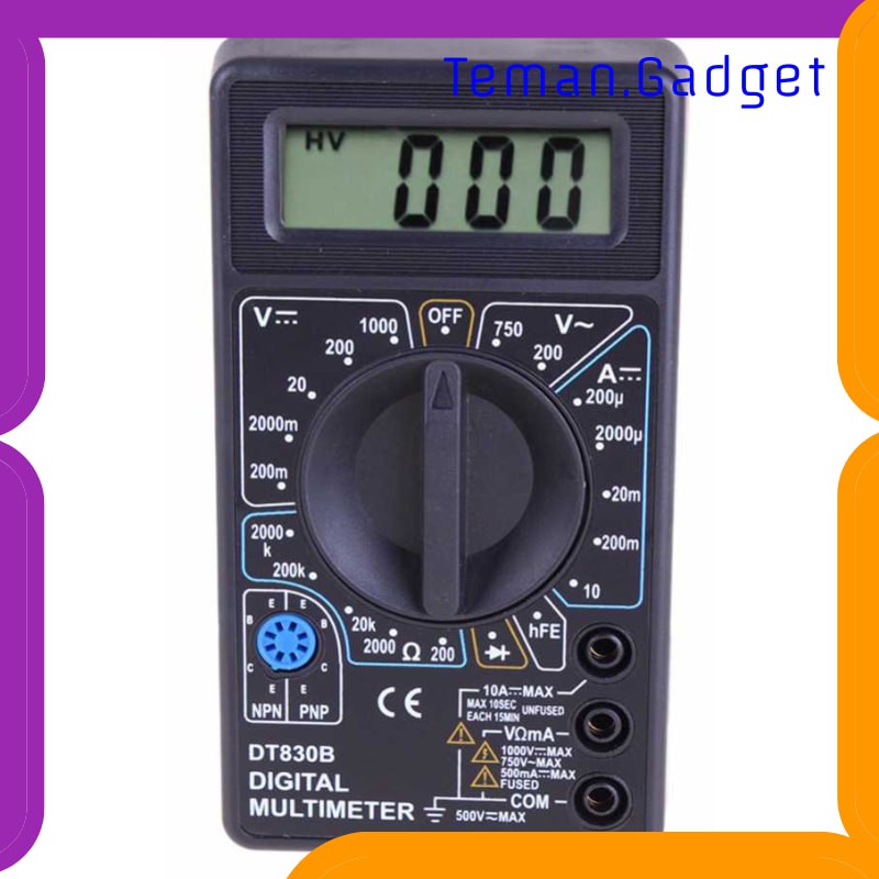 TG-DE142 Vastar Pocket Size Digital Multimeter - DT830B