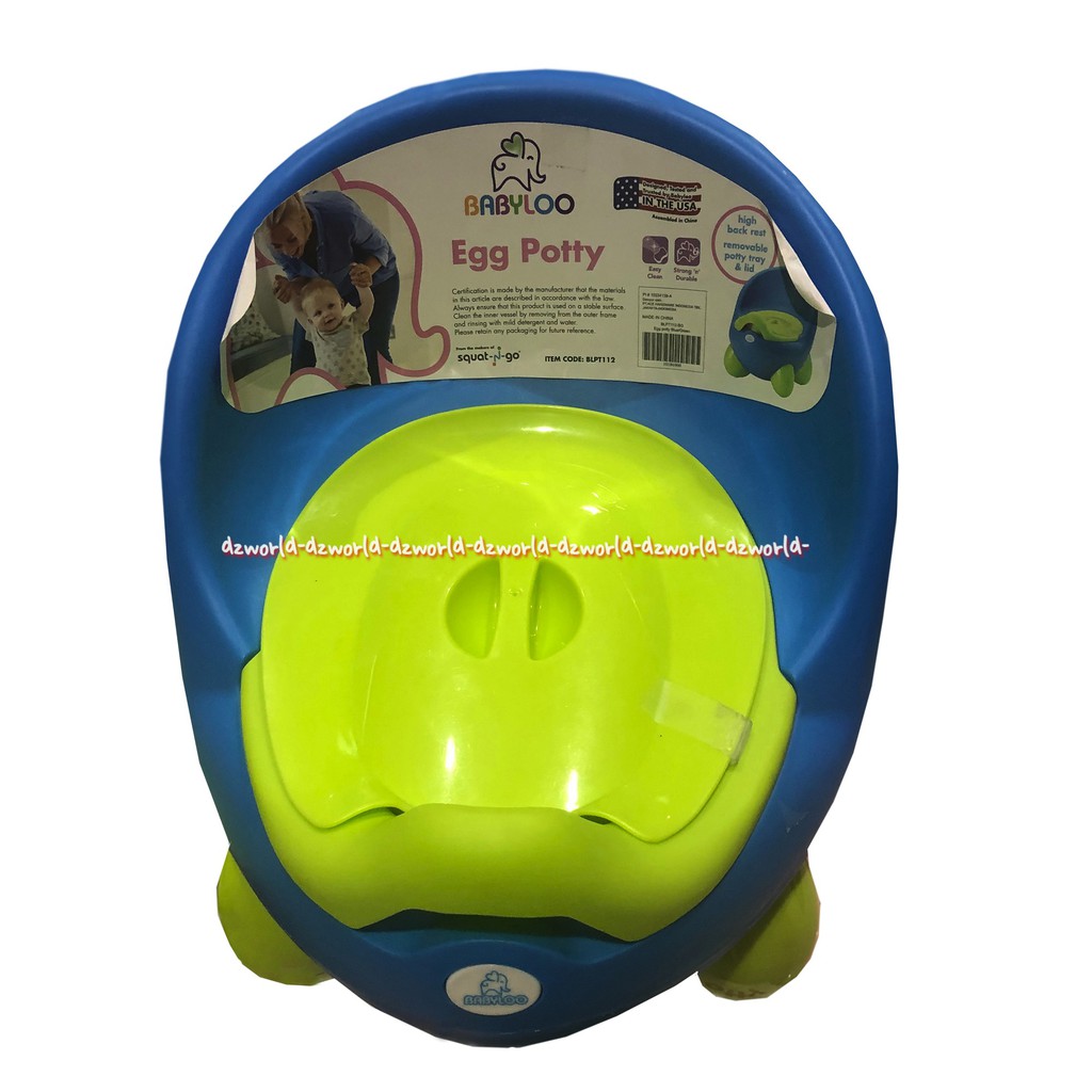 Babyloo Egg Potty Pispot Toilet Learning Bayi Balita Belajar Ke Toilet Baby Loo