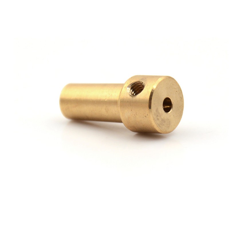 Shaft Coupler Jt0 3.17mm Bahan Kuningan untuk Motor Elektrik